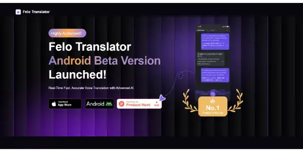 Screenshot of Felo Translator