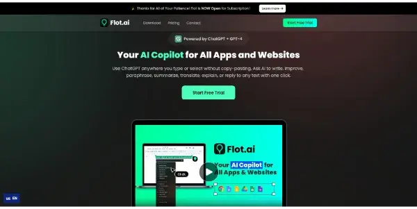 Screenshot of Flot.ai