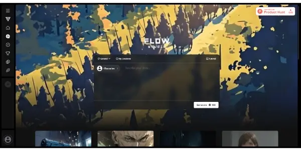 Screenshot of Flow Studio