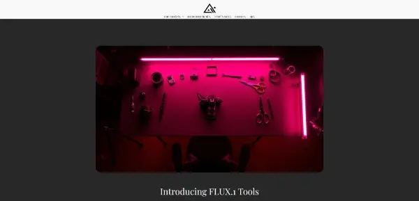 Screenshot of FLUX.1 Tools