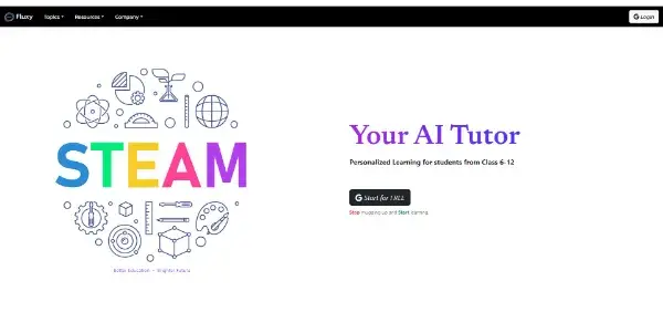Screenshot of Fluxy AI