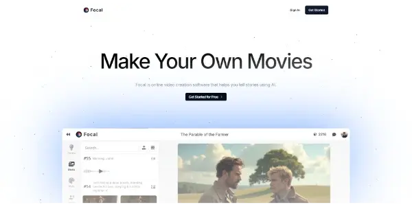 Screenshot of Focal