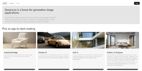 Screenshot of Genera.so