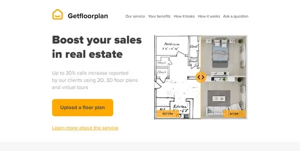 Screenshot of GetFloorPlan