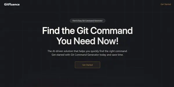 Screenshot of GitFluence