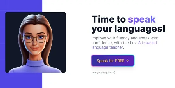 Screenshot of Gliglish