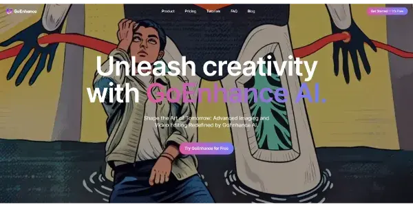 Screenshot of GoEnhance AI