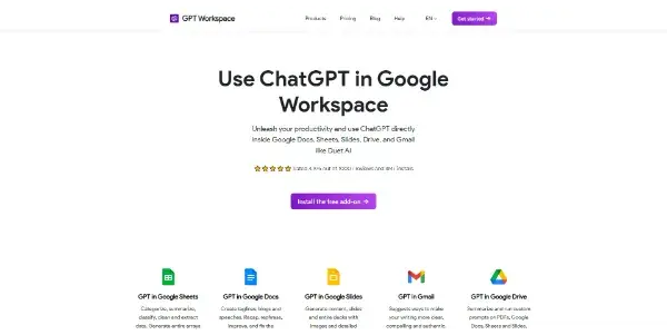 Screenshot of GPT Space