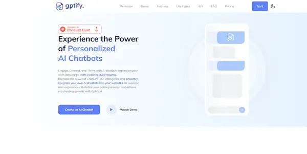 Screenshot of Gptify