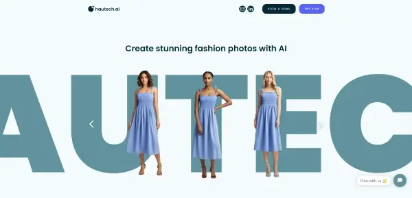 Screenshot of Hautech AI