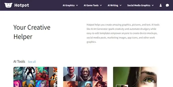 Screenshot of Hotspot AI