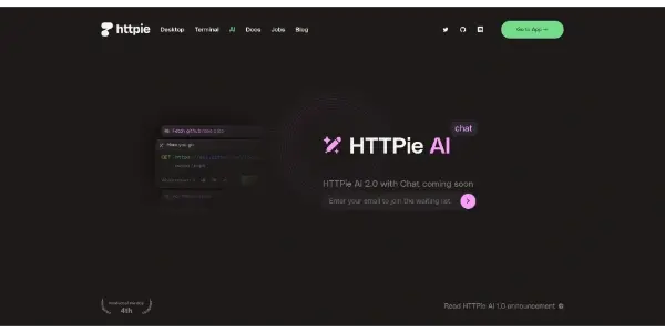Screenshot of HTTPie AI Chat