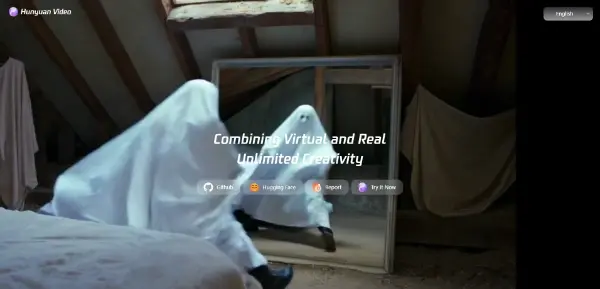 Screenshot of Hunyuan Video