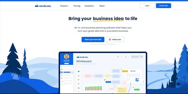 Screenshot of IdeaBuddy