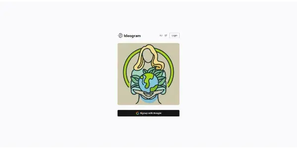 Screenshot of Ideogram 2.0
