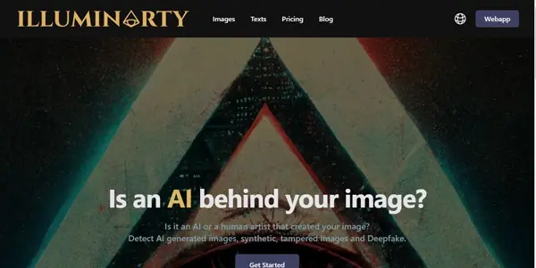 Screenshot of Illuminarty