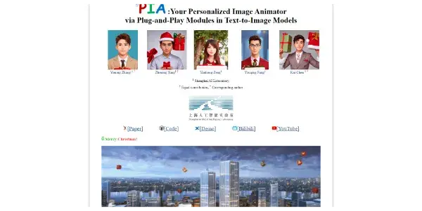 Screenshot of Image Animator (PIA)