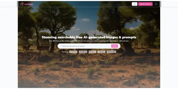 Screenshot of imAIgic