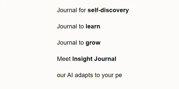 Screenshot of Insight Journal