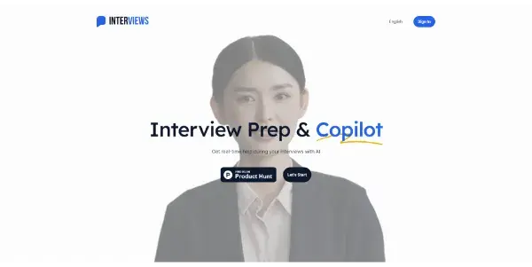 Screenshot of Interviews Chat