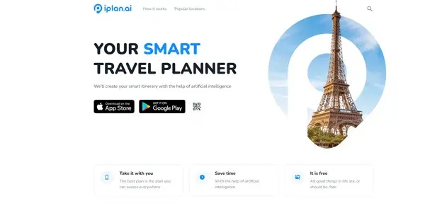 Screenshot of IPlan AI