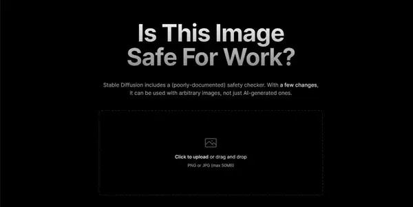Screenshot of Is This Image NSFW
