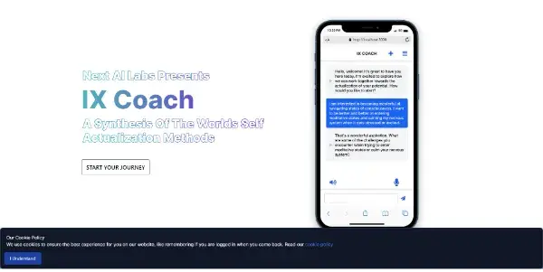 Screenshot of IX Coach