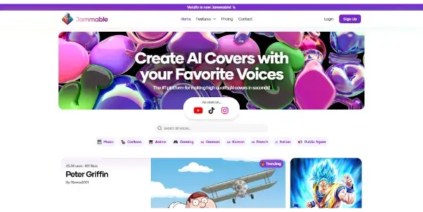 Screenshot of Jammable