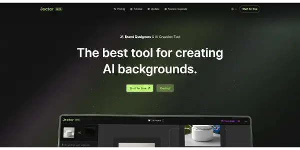 Screenshot of Jector.ai