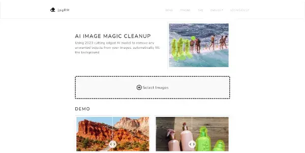 Screenshot of JPGRM