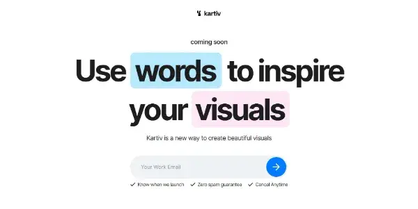 Screenshot of Kartiv