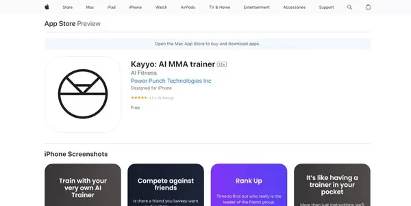 Screenshot of Kayyo