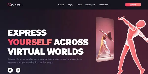 Screenshot of Kinetix