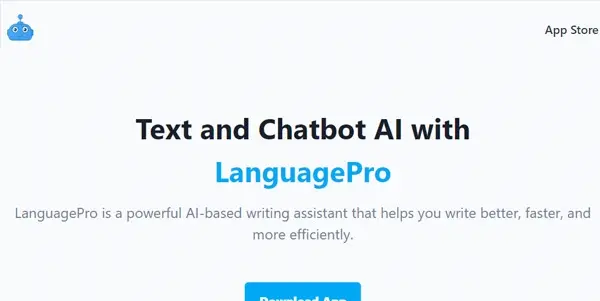 Screenshot of LanguagePro