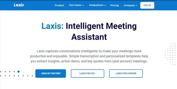 Screenshot of Laxis