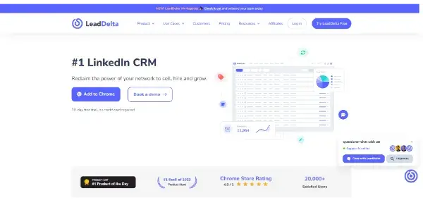 Screenshot of LeadDelta 3.0