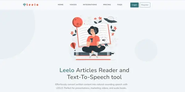 Screenshot of Leelo AI