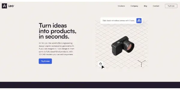 Screenshot of Leo AI