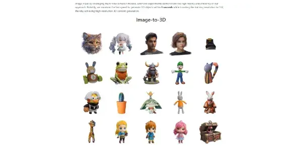 Screenshot of LGM 3D