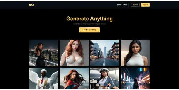 Screenshot of Liro