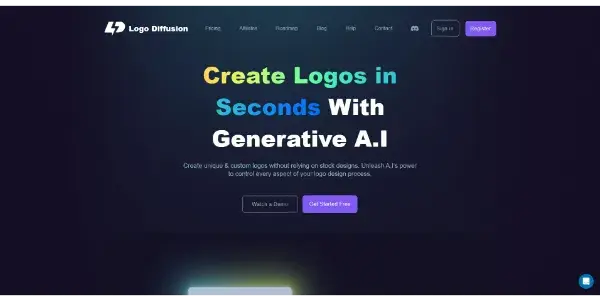 Screenshot of Logo Diffusion