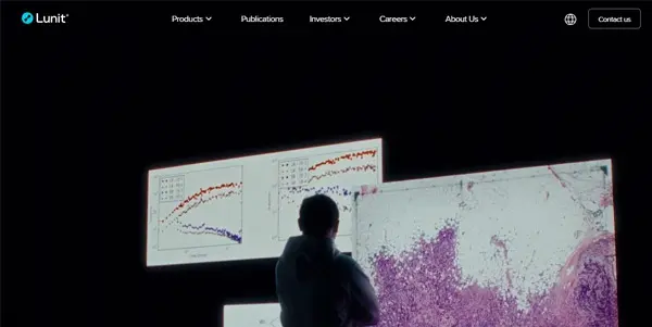 Screenshot of Lunit AI