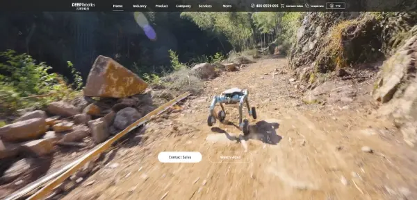 Screenshot of LYNX by DEEP Robotics