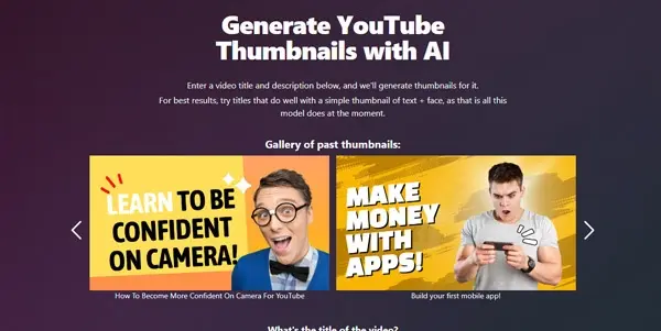 Screenshot of Magic Thumbnails