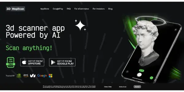 Screenshot of MagiScan