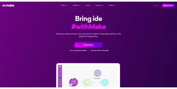 Screenshot of Make