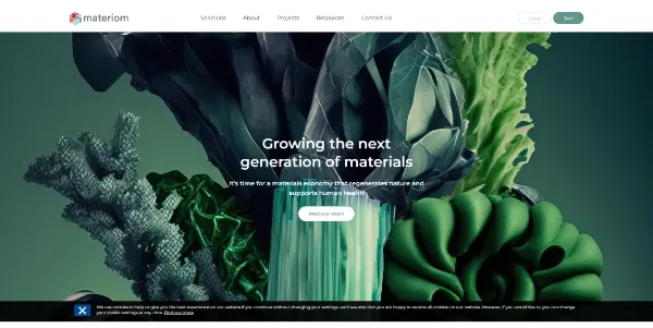 Screenshot of Materiom