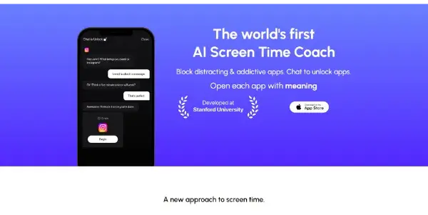 Screenshot of Meaning AI