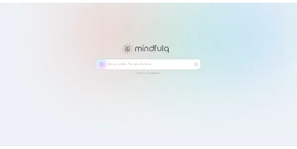 Screenshot of Mindfulq