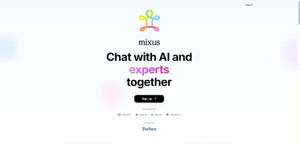 Screenshot of Mixus